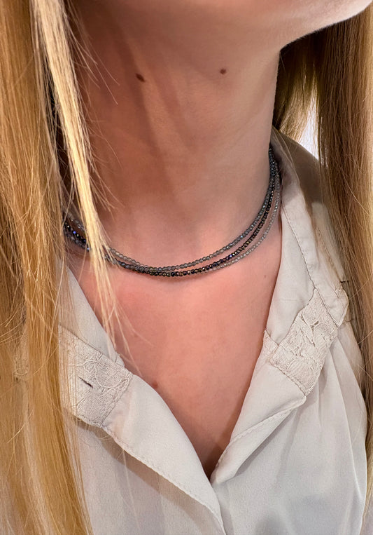 « Le triptyque » collier