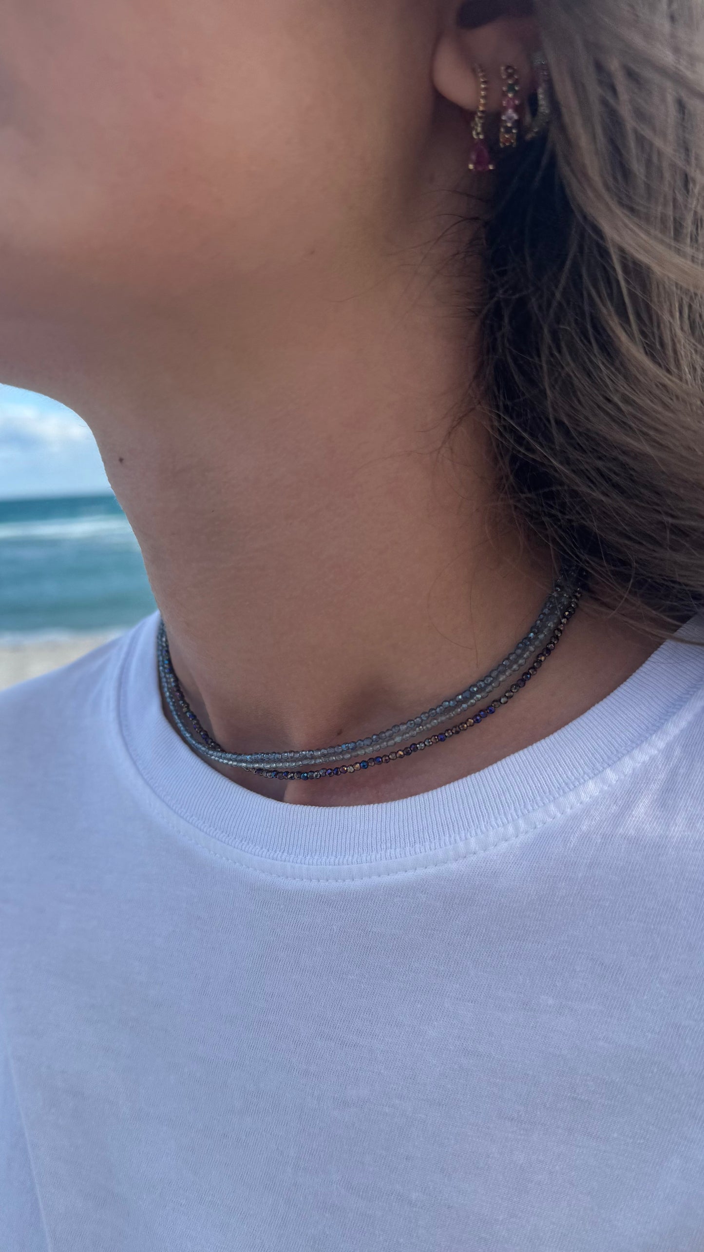 « Le triptyque » collier