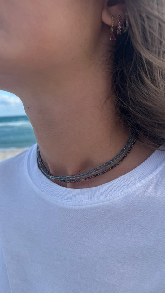 « Le triptyque » collier